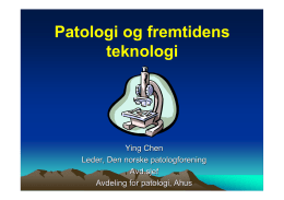Patologi og fremtidens teknologi, kopi 070512.