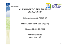 (Microsoft PowerPoint - CLEAN BALTIC SEA SHIPPING - CNSS