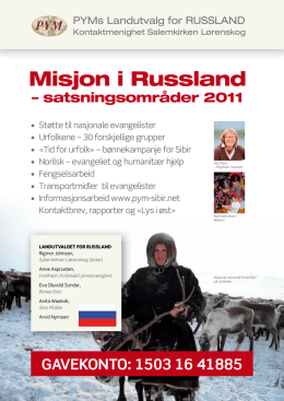 Misjon i Russland