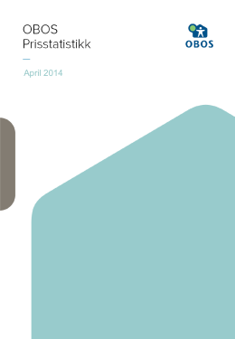 OBOS pristatistikk april 2014