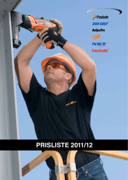 PRISLISTE 2011/12 - ITW Construction Products AS