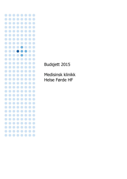 Budsjett 2015 Medisinsk klinikk.pdf