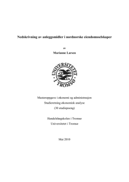 thesis.pdf - Universitetet i Tromsø