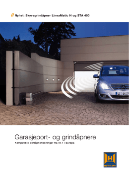 Garasjeport- og grindåpnere - Port