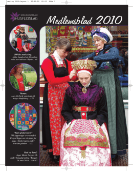 Medlemsblad 2010.pdf - Husflid.no