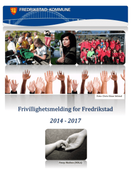 Frivillighetsmelding for Fredrikstad 2014-2017