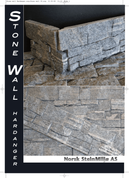 Stone Wall Hardanger