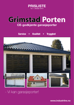Grimstad Porten - industriTRE as