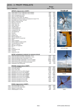 GETEK proff prisliste 2010.PDF