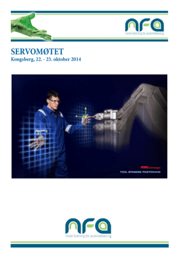 SERVOMØTET - Norsk Forening for Automatisering