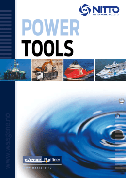power tools - Wågene Purifiner Technology AS