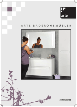 ARTE BADEROMSMØBLER - VVS