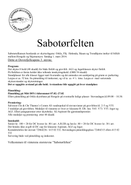 Sø 01.03 DC-3 Sabotørfelten Samarb.arr. Klassiker 1