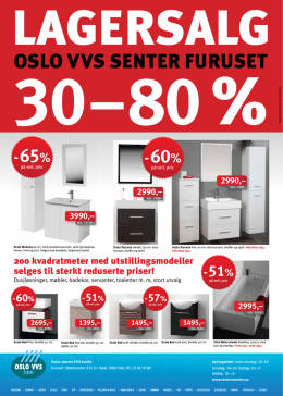 57% - Oslo VVS Senter