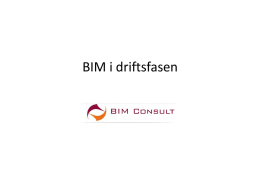 BIM - Driftskonferansen