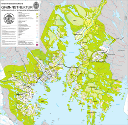 Grønnstrukturkartet for Kristiansand