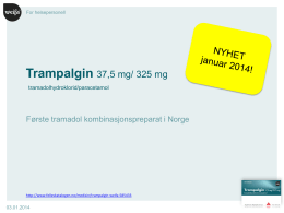Trampalgin 37,5 mg/ 325 mg