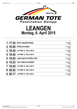 LEANGEN - German Tote