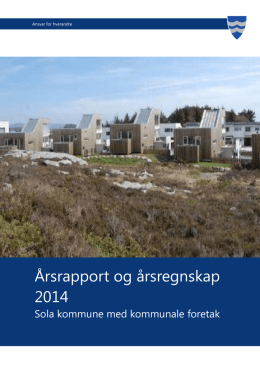 Årsrapport og -regnskap 2014