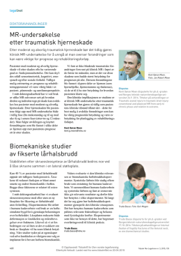 PDF - Tidsskrift for Den norske legeforening