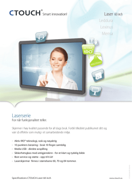 Laserserie - CTOUCH Smart Innovation!