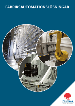 Fastems automationsbroschyr 2012 (PDF)