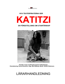 Katitzi - Nya TeaterPiraterna