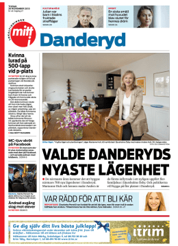 Mitt i Danderyd – Valde Danderyds nyaste lägenhet