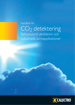 Handbok för CO2 detektering.