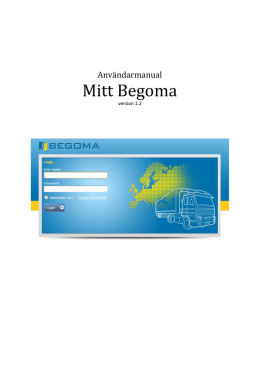 Svenska - Begoma