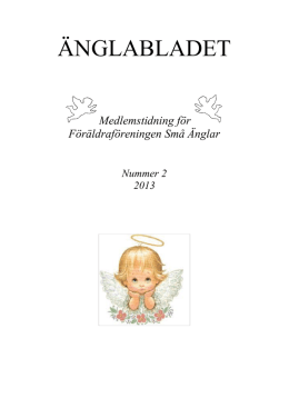 maj 2013 - Sm&aring; &auml;nglar