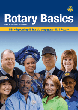 Din vägledning till hur du engagerar dig i Rotary