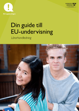 Din guide till EU-undervisning - EU