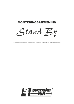 StandBy - Svenska Tält