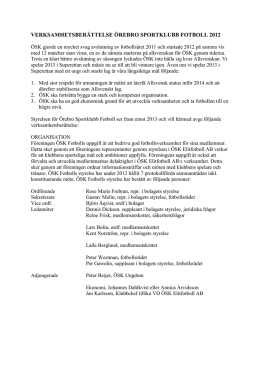 ÖSK FK Verksamhetsberättelse 2012.pdf