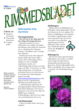 Rimsmedsbladet Nr 1,2014