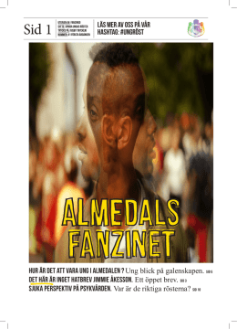 Almedalen- Fanzine