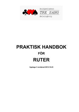 Handboken - BK Tre Sang