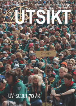 Utsikt nr 3 2012 - Gnosjö Missionsförsamling