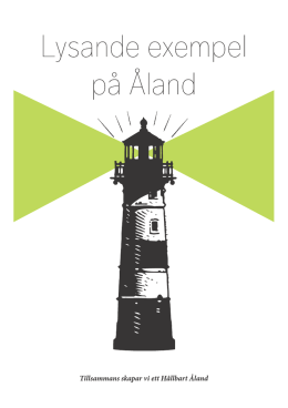 Tillsammans skapar vi ett Hållbart Åland
