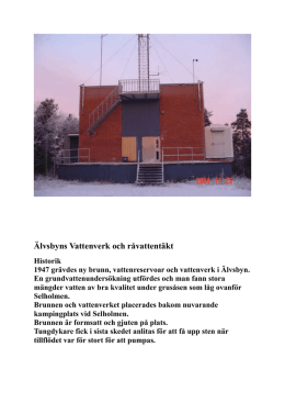 Älvsbyns vattenverk (PDF 0,04 Mbytes, öppnas i nytt fönster)