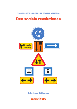 Den sociala revolutionen – Varumärkets guide till de