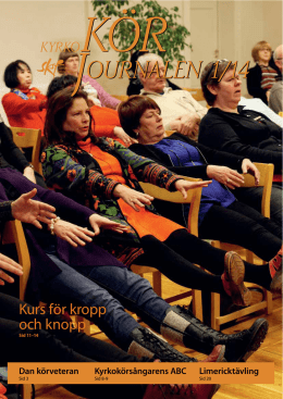 Nr 1/2014 - Sveriges Kyrkosångsförbund