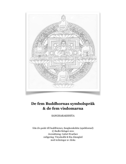 5 buddhor - Stockholms Buddhistcenter