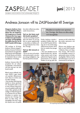 ZASP-blad juni 2013