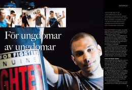 Reportage från boxningsklubben Gurraberg