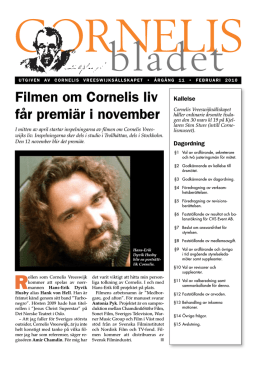 Cornelisbladet nr 1, 2010