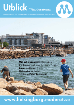 Utblick nr 2 2013 - Moderaterna Helsingborg