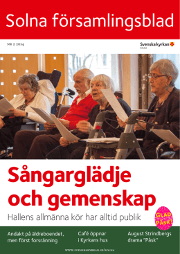 Nr 2, 2014 - Svenska kyrkan Solna församling