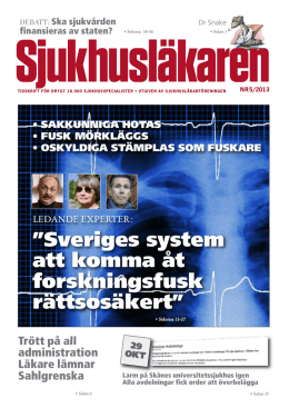 Sveriges system att komma åt forskningsfusk rättsosäkert”